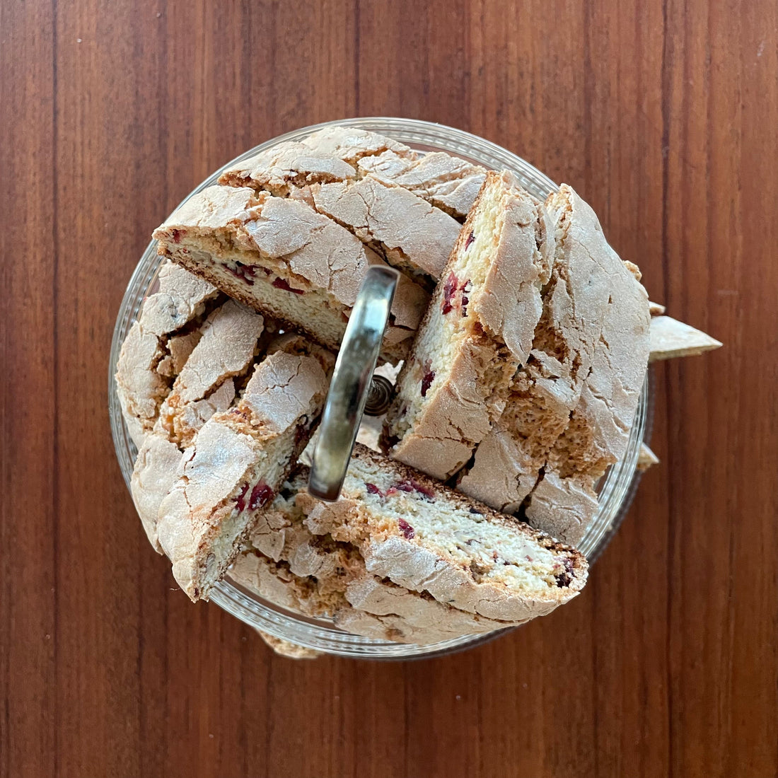Biscotti Med Tranebær