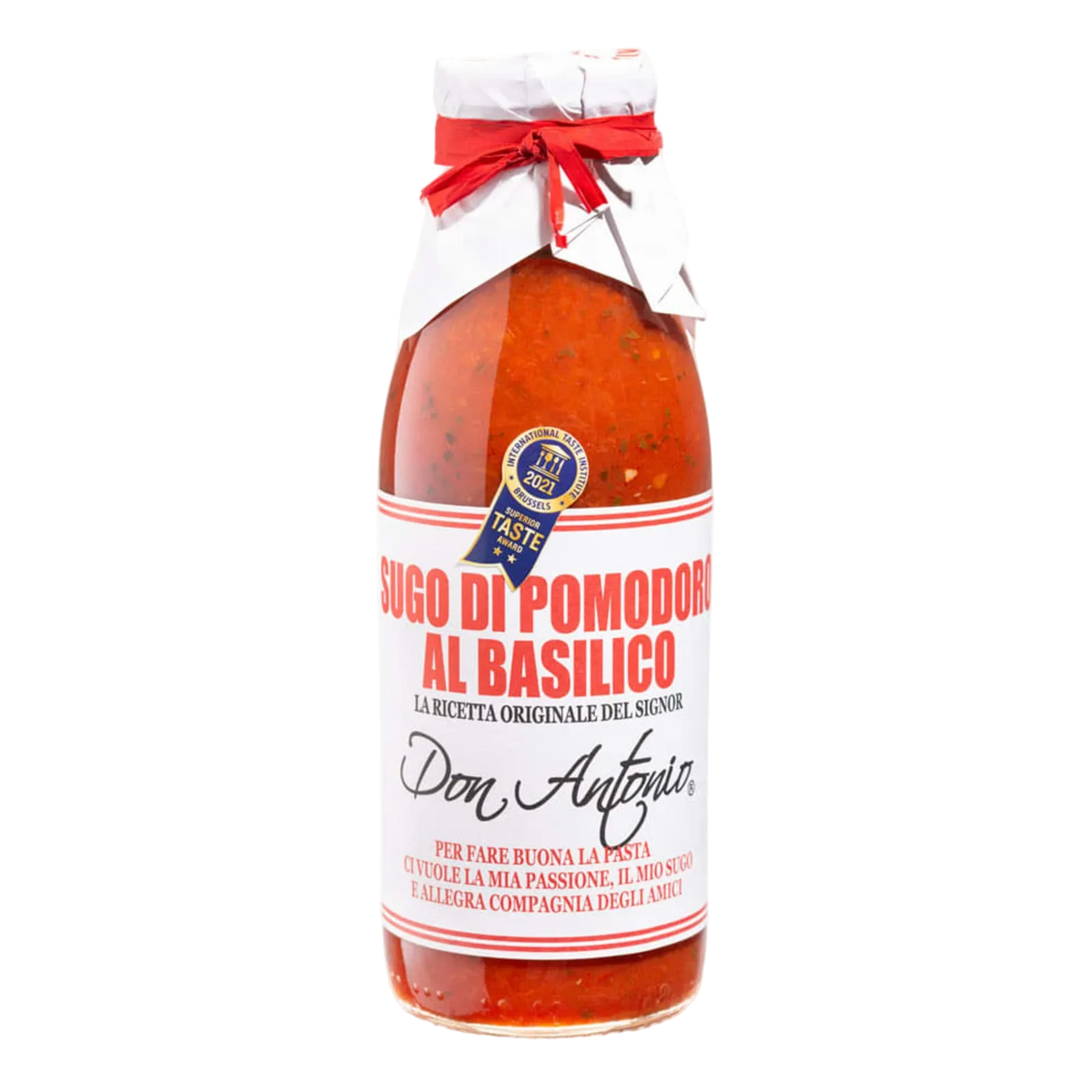 Tomatsaus med Basilikum - Sugo al Basilico